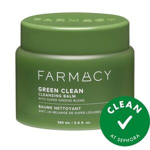 🧡 2/$40 FARMACY Green Clean Makeup Removing Cleansing Balm